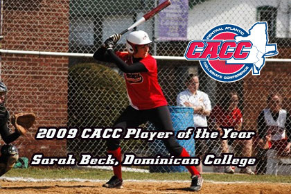 DOMINICAN'S BECK NAMED TO 2009 DAKTRONICS ALL-AMERICAN SOFTBALL SECOND TEAM