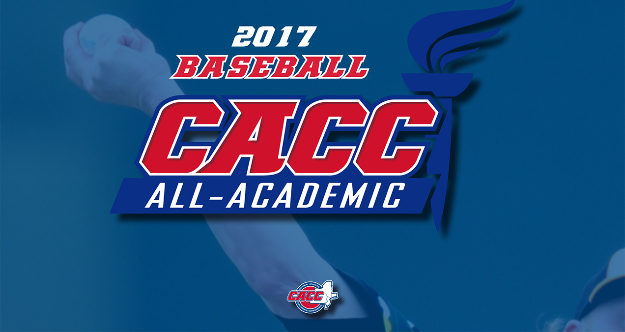 FIVE BASEBALL PLAYERS NAMED TO CACC ALL-ACADEMIC TEAM