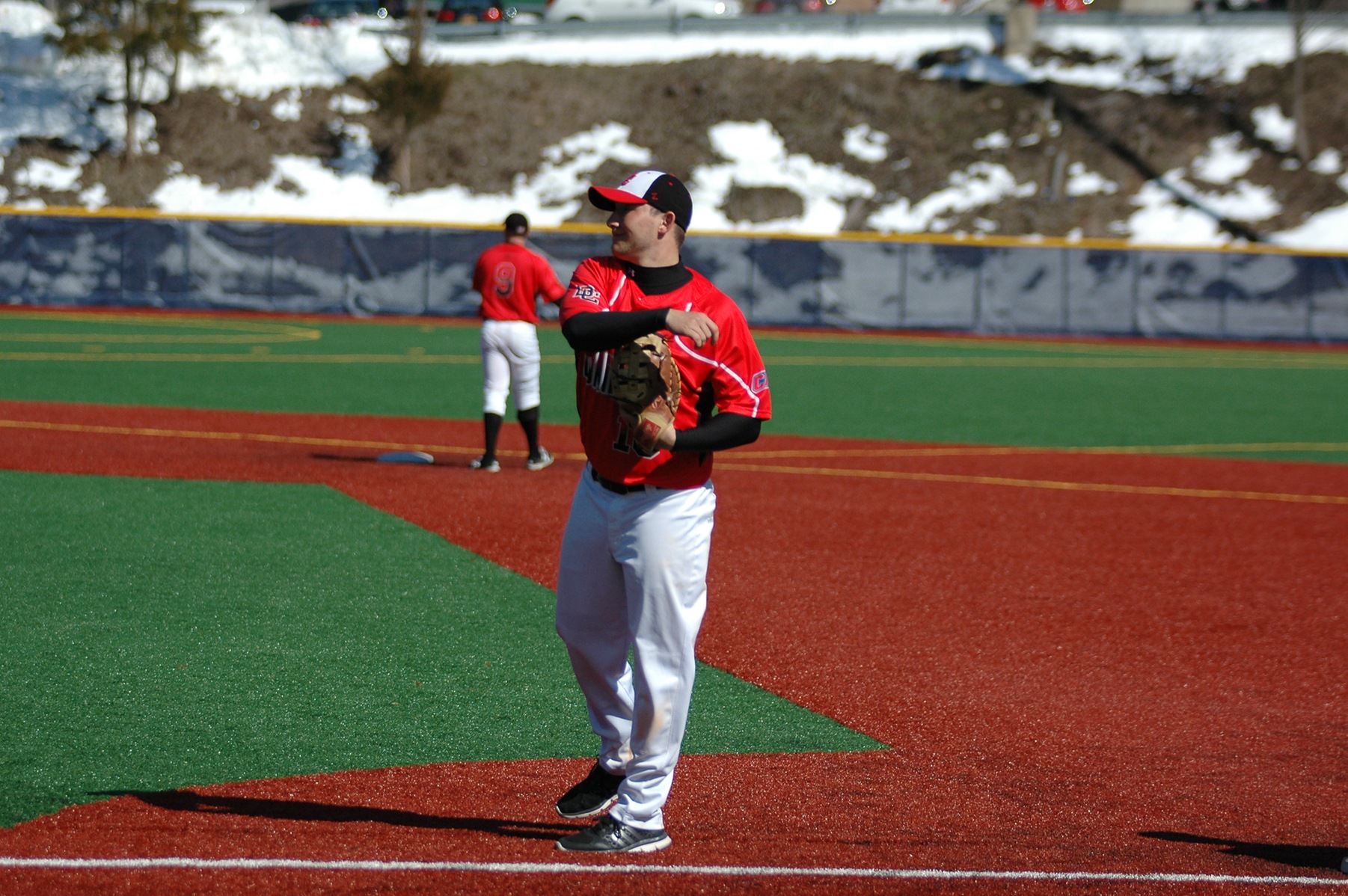 BASEBALL ERASES SIX RUN DEFICIT TO UPEND MOLLOY COLLEGE