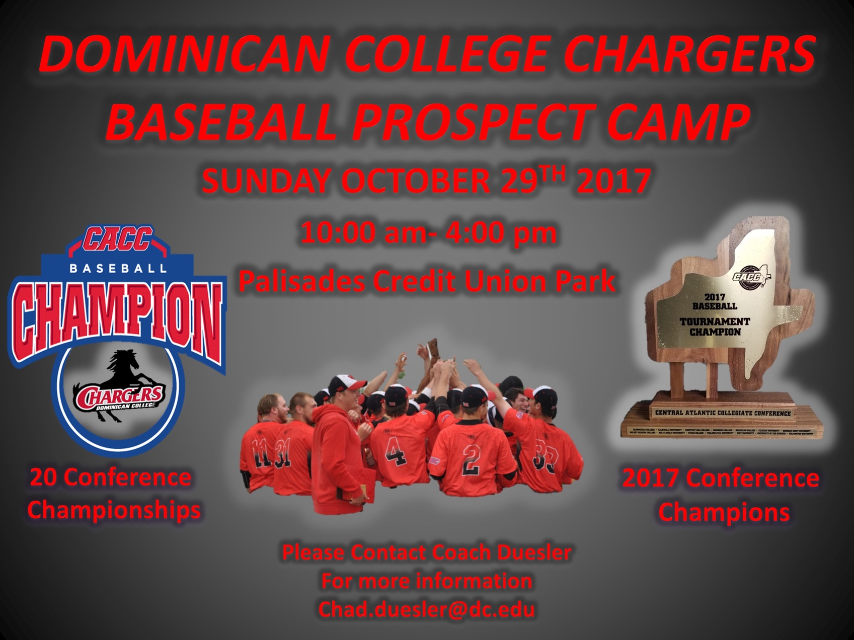 BASEBALL TO HOLD PROSPECT CAMP