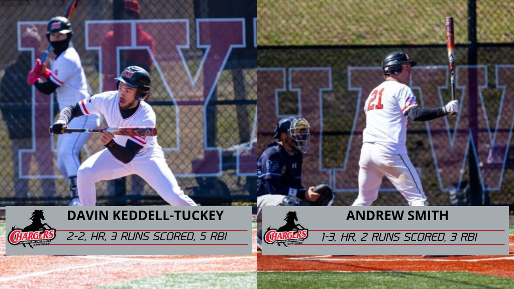 KEDDELL-TUCKEY AND SMITH EACH HOMER AND COMBINE FOR 8 RBIS AS THE CHARGERS SWEEP SEASON SERIES FROM BEARS