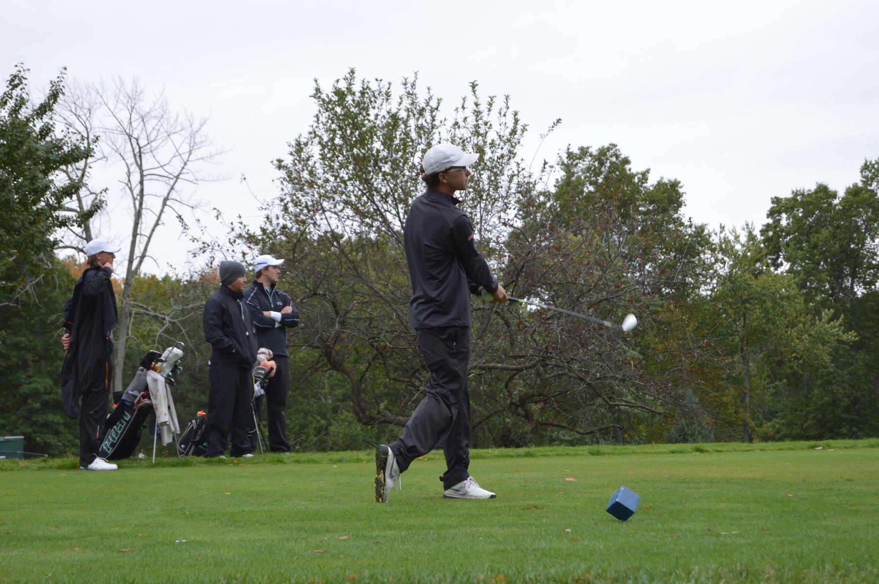 MEN'S GOLF IN SEVENTH PLACE AFTER ROUND ONE OF PENMEN FALL INVITATIONAL