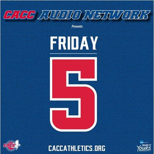 ARMAS STENNER FEATURED ON THIS WEEK'S CACC FRIDAY 5