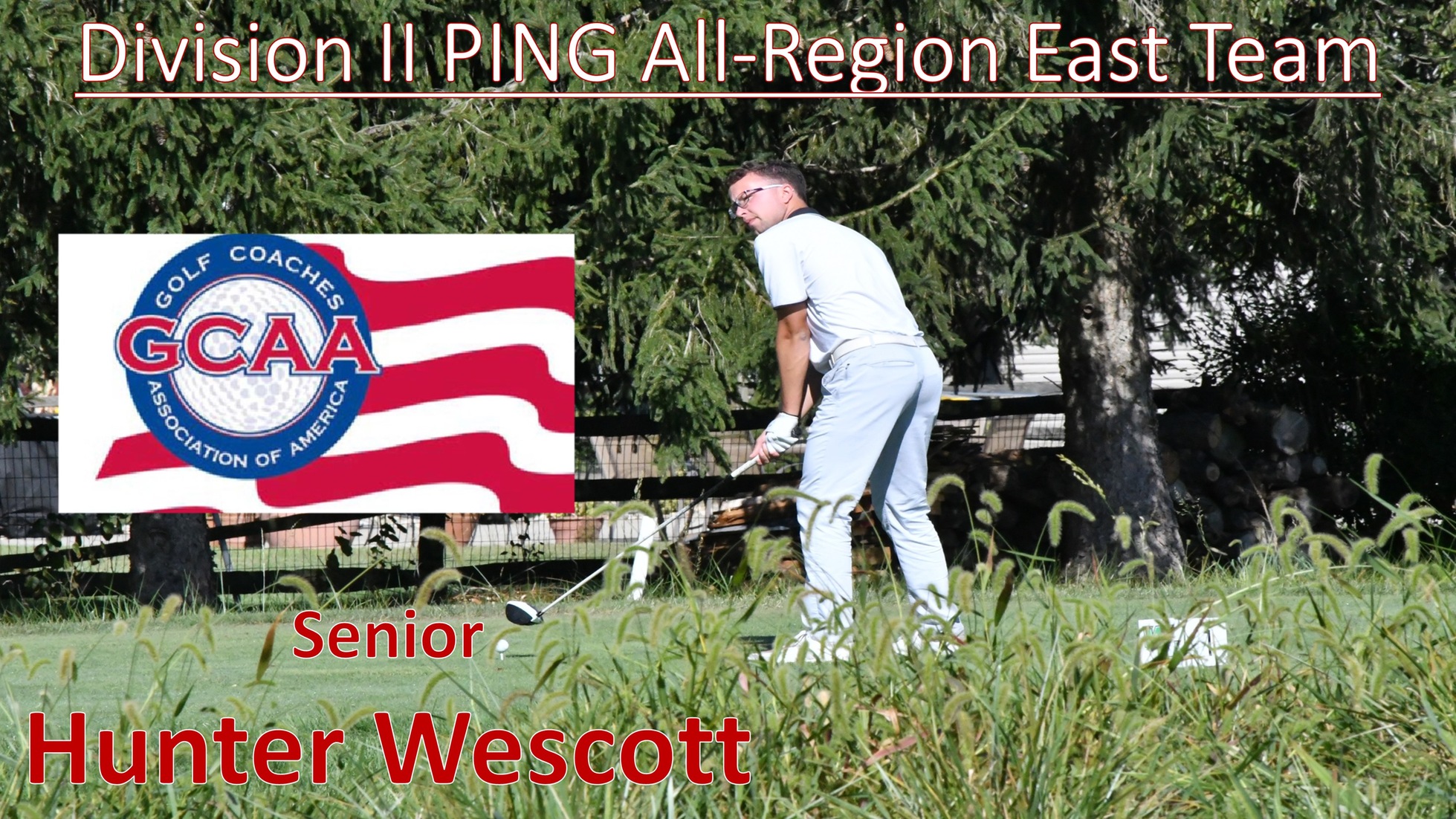 WESCOTT NAMED TO DIVISION II PING ALL-REGION EAST TEAM