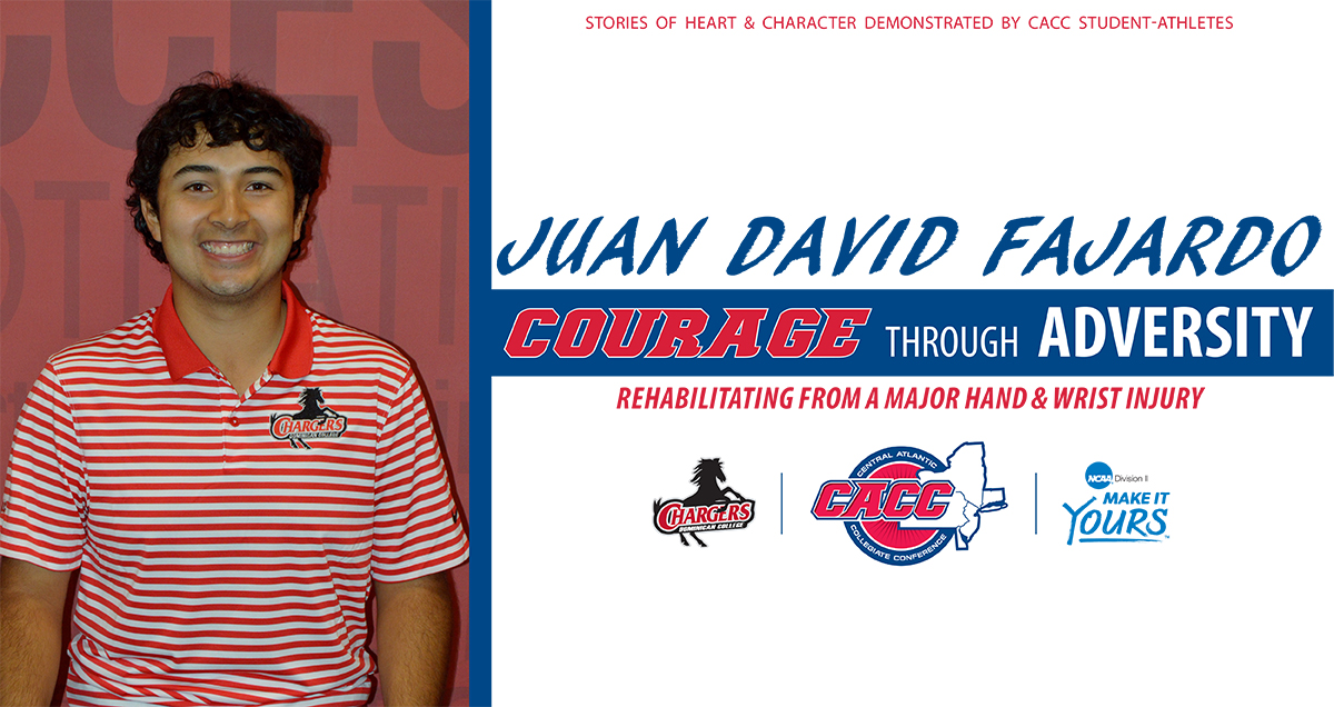COURAGE THROUGH ADVERSITY: Dominican College's Juan David Fajardo
