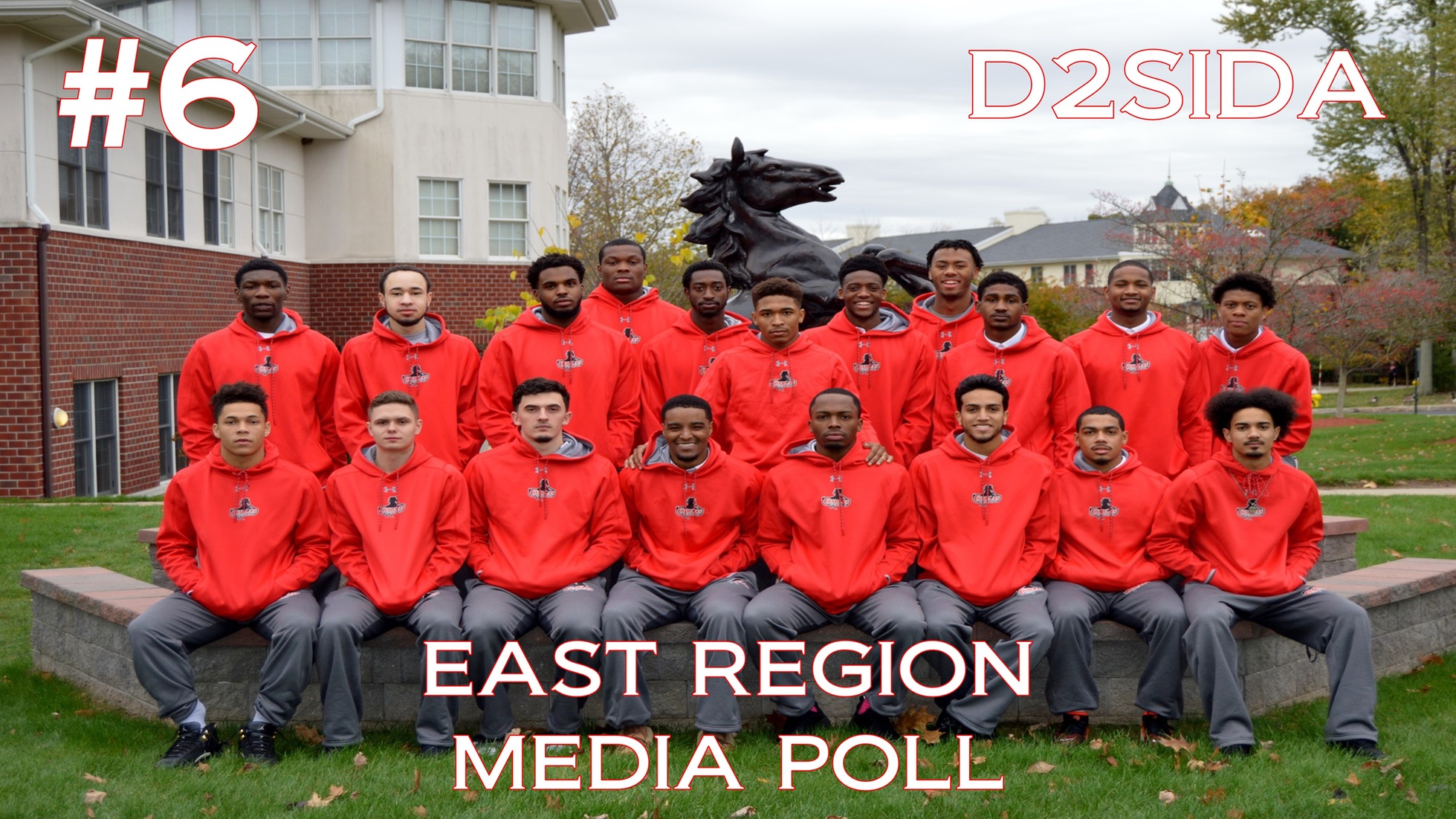 CHARGERS MOVE UP TO SIXTH IN D2SIDA EAST REGION MEDIA POLL
