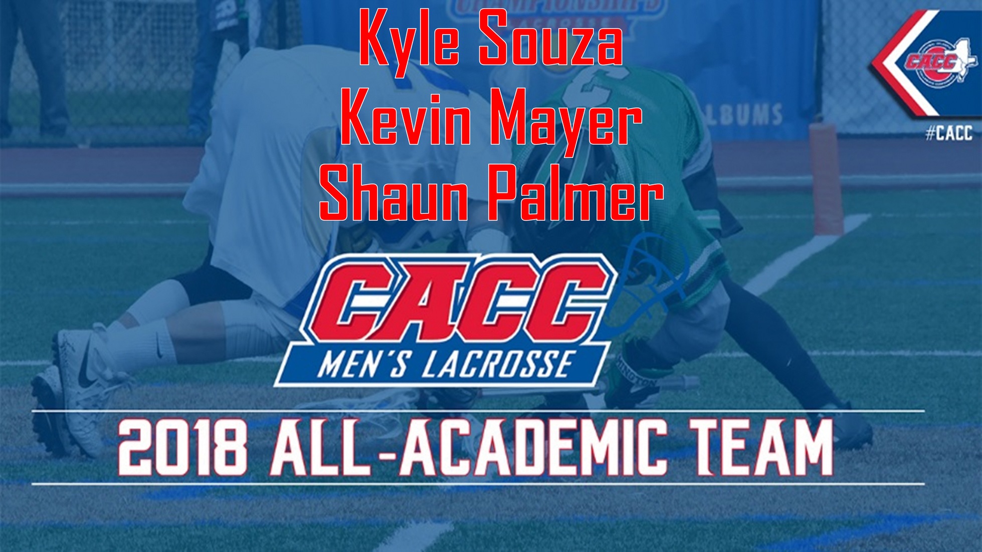 The CACC Released the 2018 CACC All-Academic Men's Lacrosse Team.