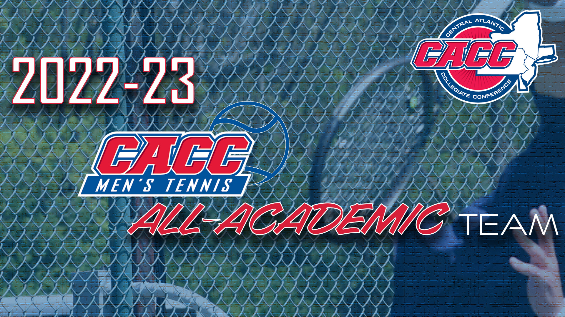MEN'S TENNIS PLACE THREE ON CACC ALL-ACADEMIC TEAM