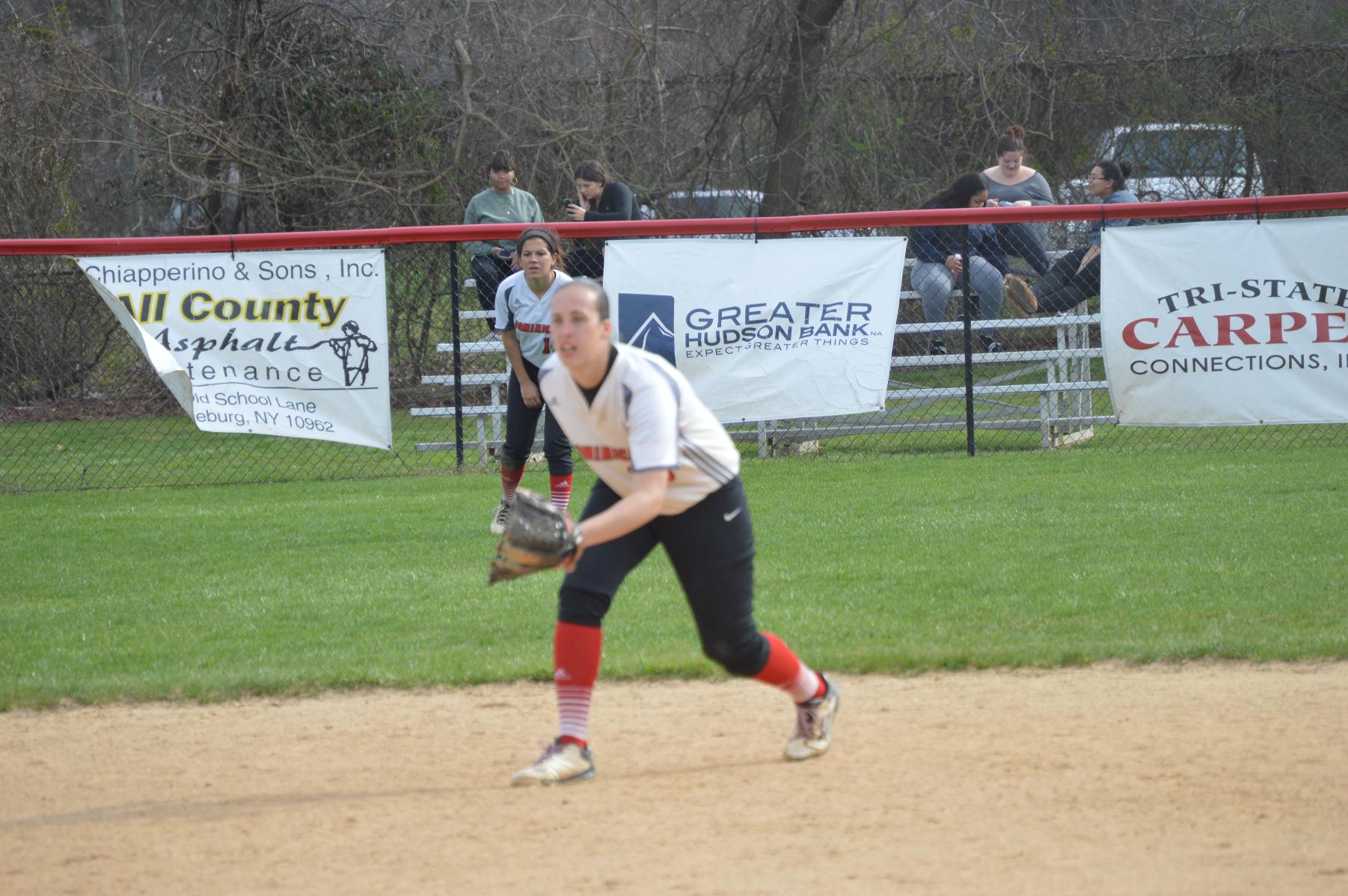LONG BALL LEADS LADY CHARGERS TO SWEEP BLOOMFIELD COLLEGE