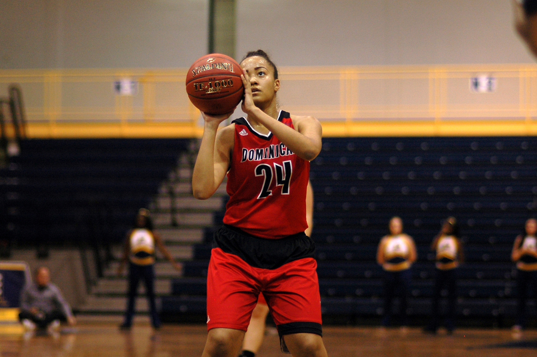 LADY CHARGERS FALL SHORT IN COMEBACK EFFORT VERSUS MERCY COLLEGE