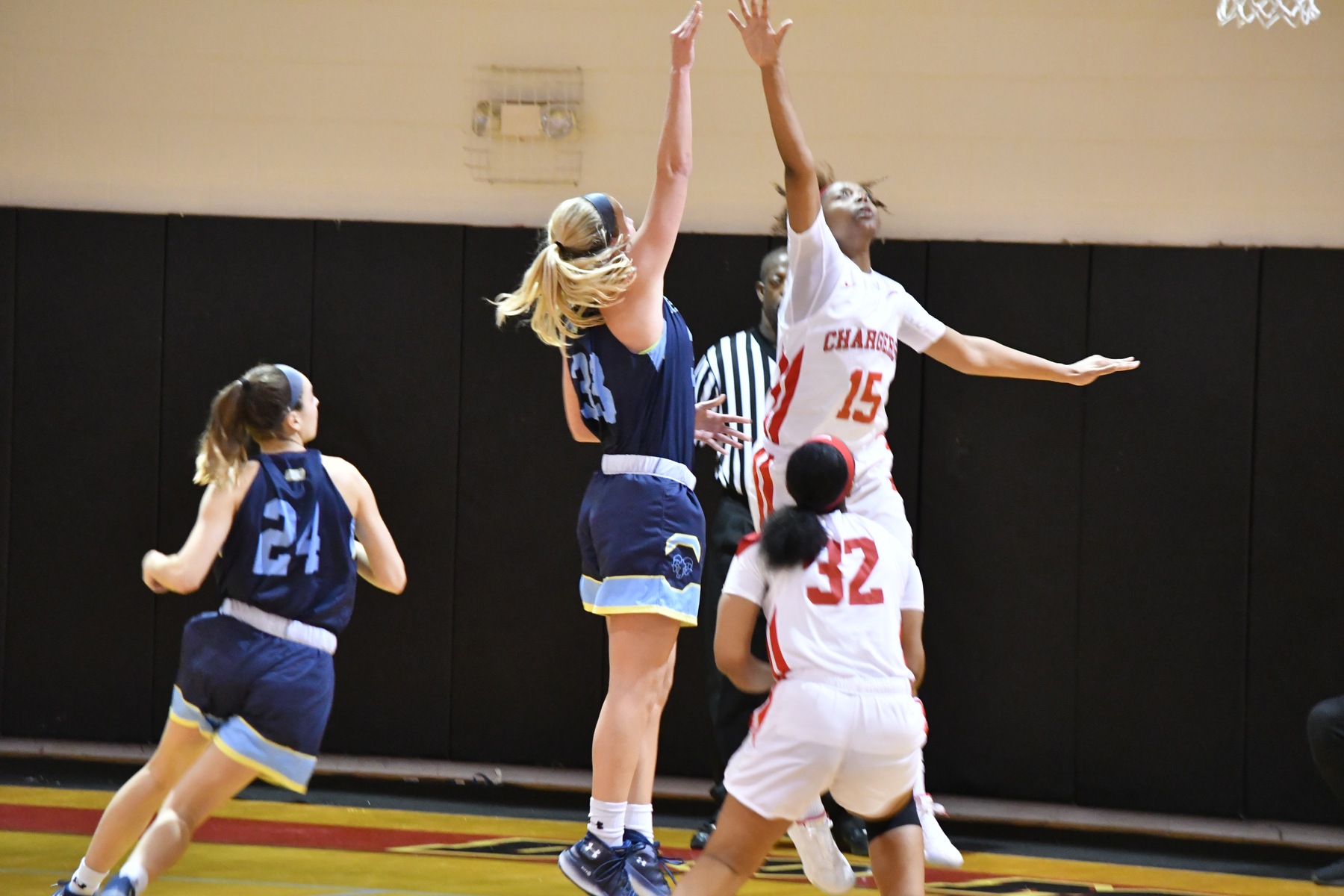 #3S RAMS RALLY TO UPSET #2N LADY CHARGERS