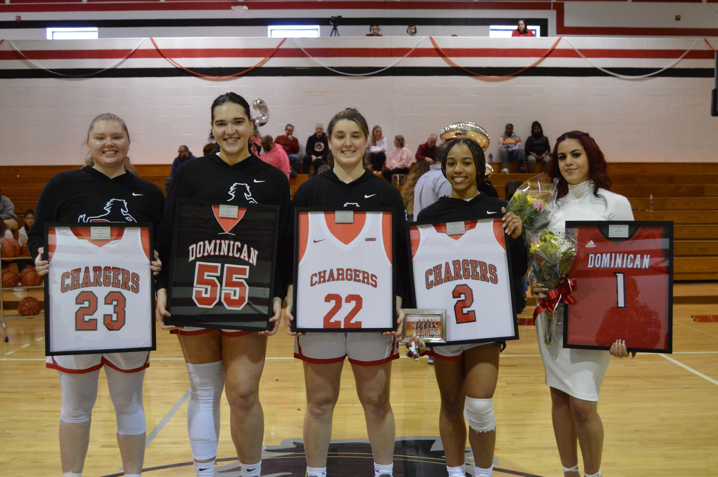 LADY CHARGERS EARN COMEBACK VICTORY ON SENIOR DAY