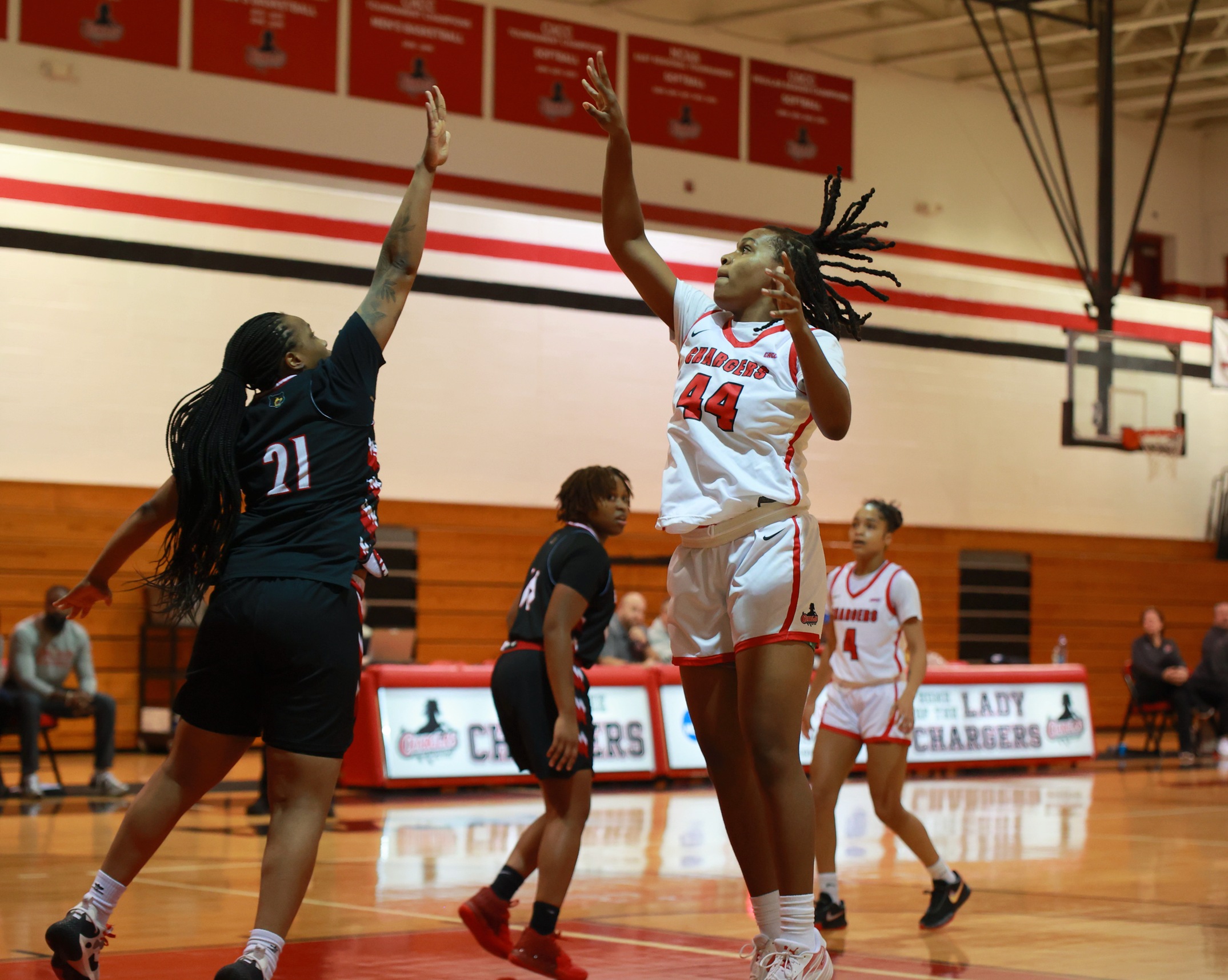 LADY CHARGERS EDGED BY BEARS