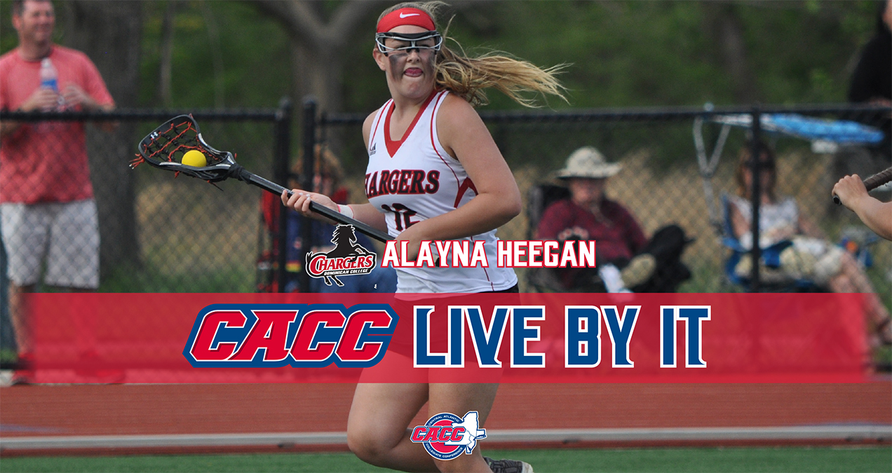 CACC "LIVE BY IT": DOMINICAN COLLEGE'S ALAYNA HEEGAN