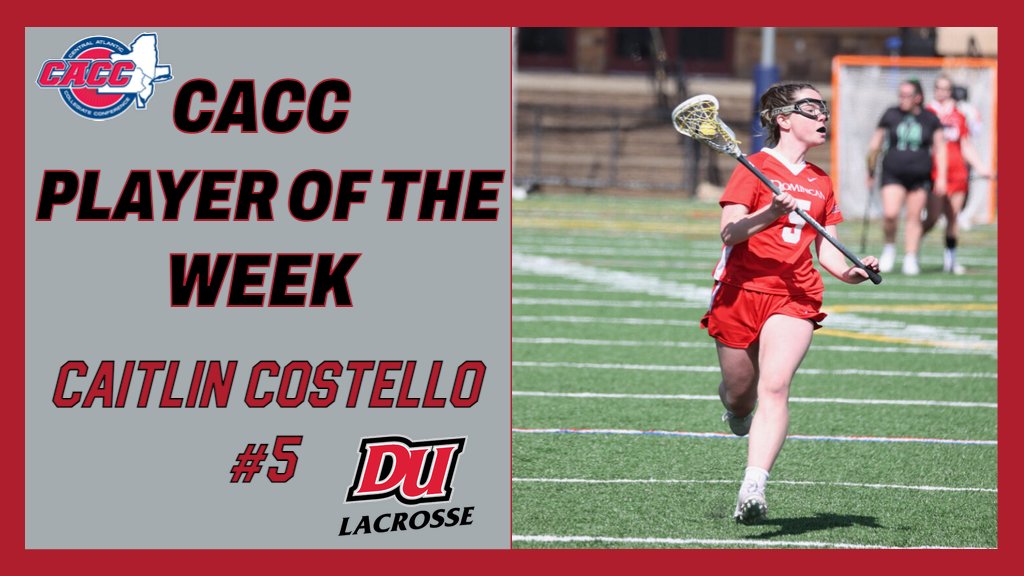 COSTELLO NAMED CACC PLAYER OF THE WEEK