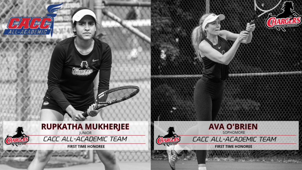 MUKHERJEE AND O'BRIEN NAMED TO CACC WOMEN'S TENNIS ALL-ACADEMIC TEAM