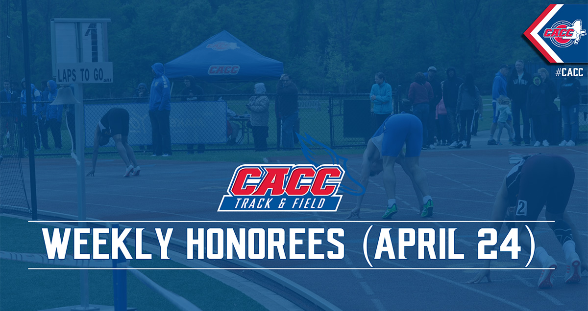 JEAN-PIERRE NAMED CACC WOMEN'S TRACK ATHLETE OF THE WEEK
