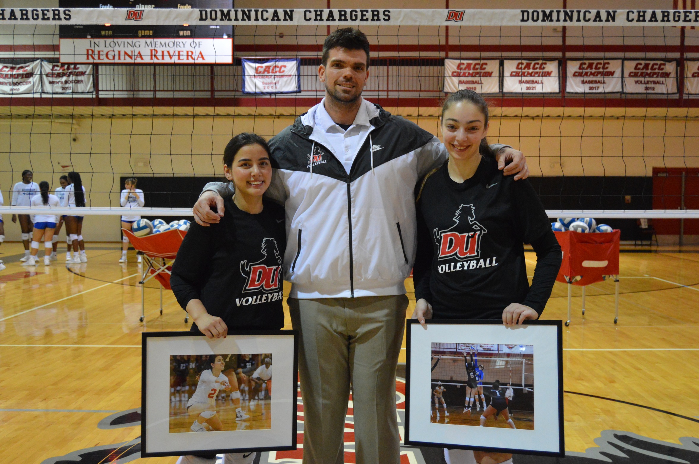 VOLLEYBALL WINS EXCITING MATCH ON SENIOR DAY