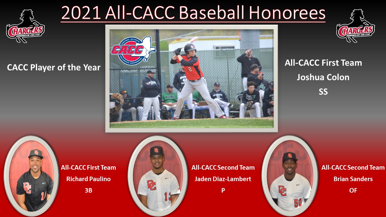 COLON NAMED CACC PLAYER OF THE YEAR; THREE OTHERS EARN ALL-CONFERENCE ACCOLADES