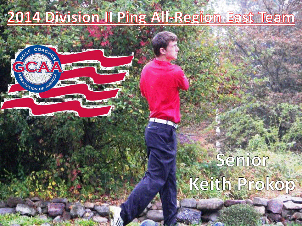 PROKOP NAMED TO DIVSION II PING ALL-REGION TEAM