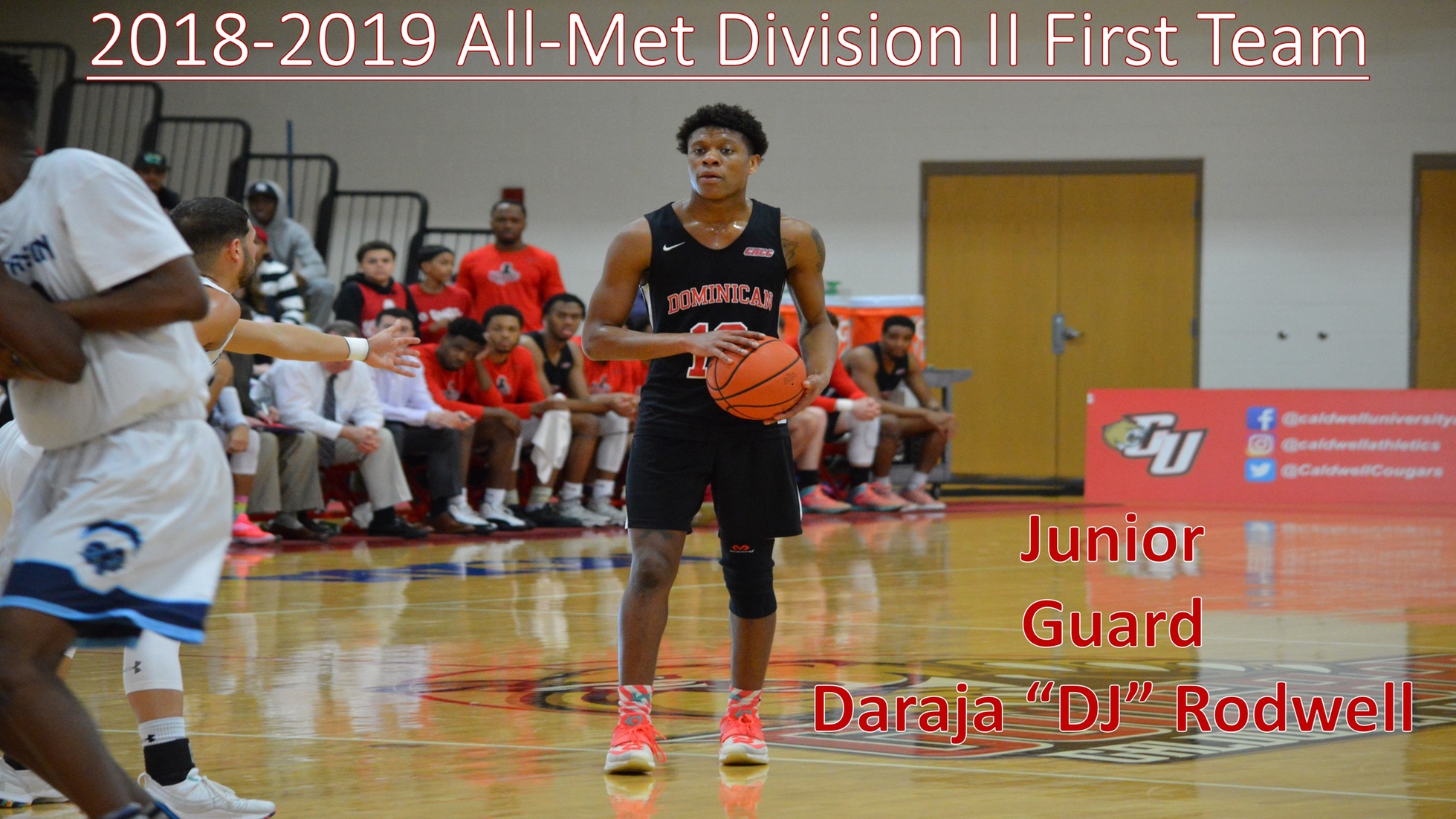 DOMINICAN'S RODWELL NAMED TO 2018-2019 ALL-MET FIRST TEAM