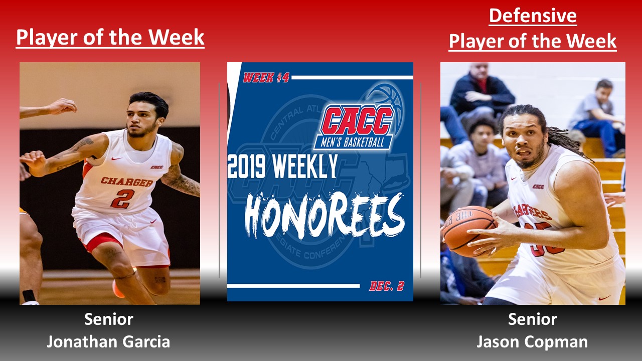 GARCIA AND COPMAN EARN CACC WEEKLY ACCOLADES