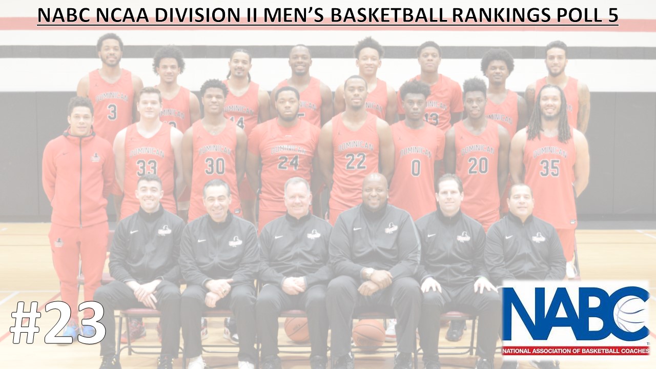 CHARGERS MOVE UP IN NABC NATIONAL RANKINGS