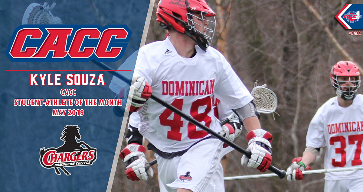 DOMINICAN'S KYLE SOUZA NAMED CACC STUDENT-ATHLETE OF THE MONTH FOR MAY 2019