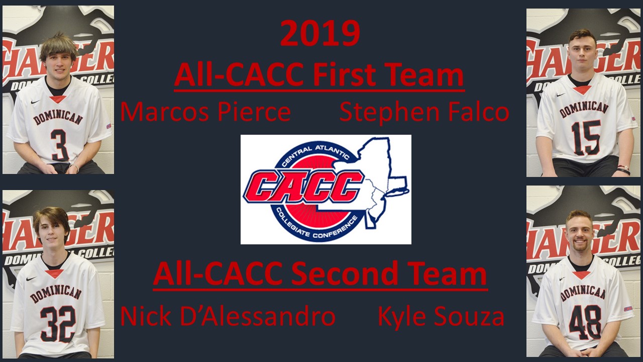 DOMINICAN LANDS FOUR ON ALL-CACC MEN'S LACROSSE TEAMS