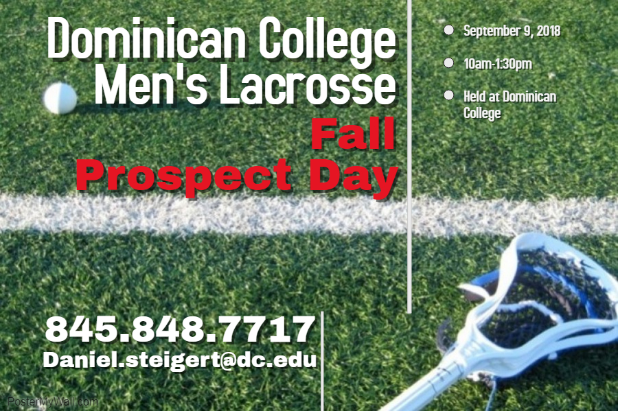 MEN'S LACROSSE TO HOLD PROSPECT CAMP