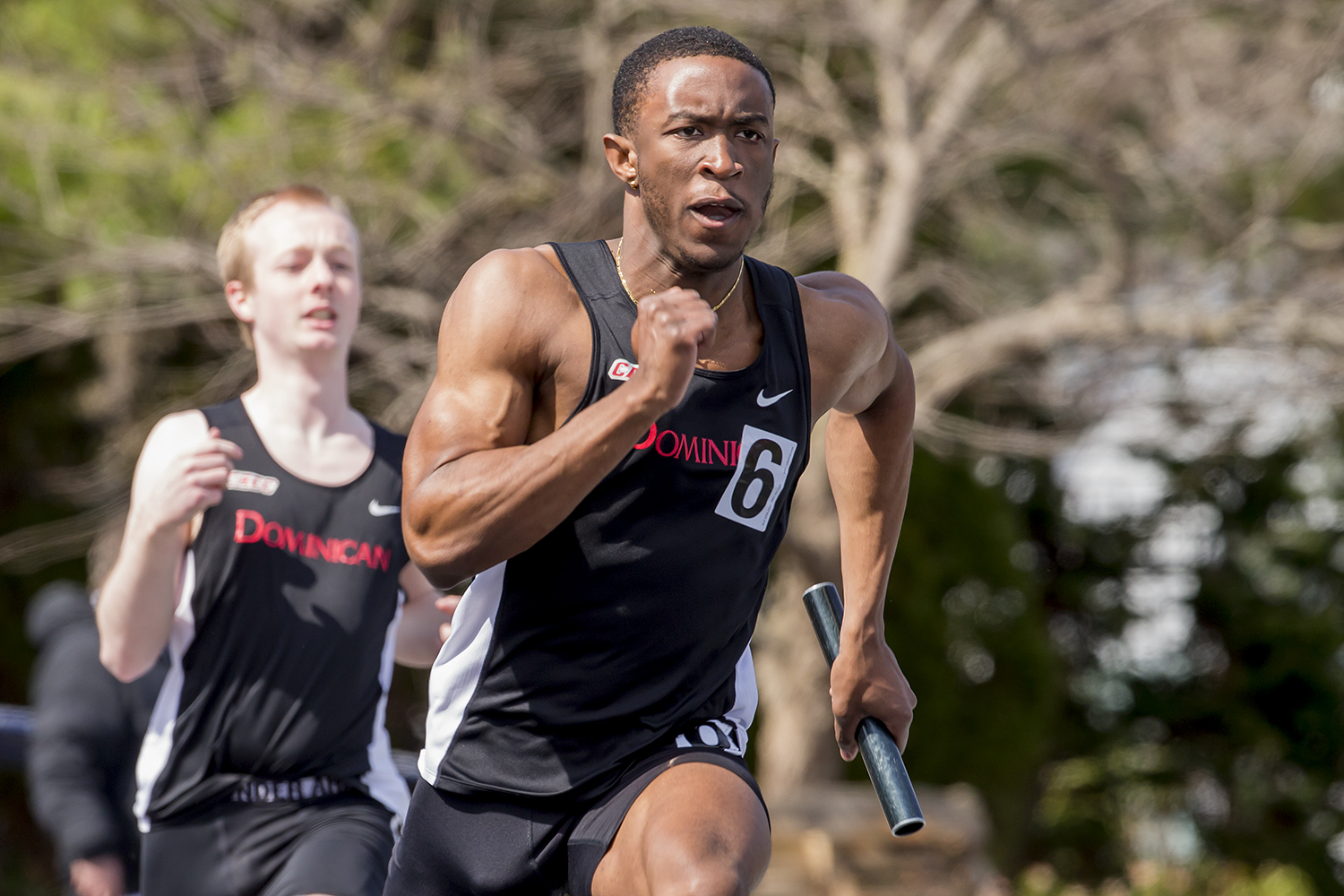 MEN'S TRACK AND FIELD COMPETE AT CACC CHAMPIONSHIPS