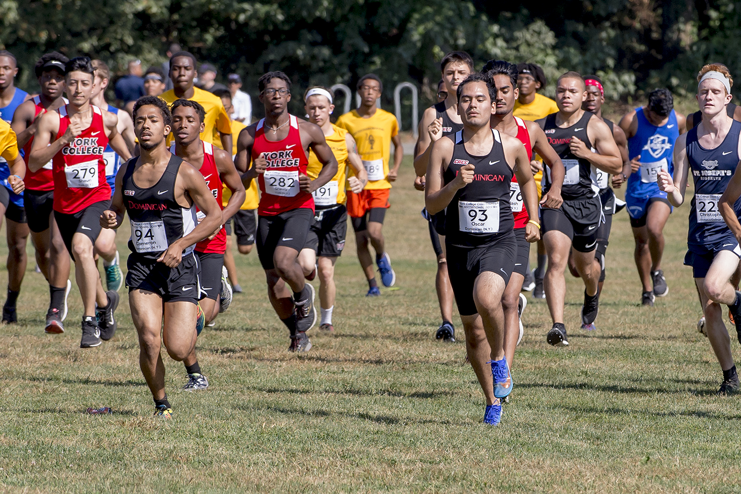 MEN'S CROSS COUNTRY PARTICIPATE IN FIFTH ANNUAL INTER-REGIONAL BORDER BATTLE