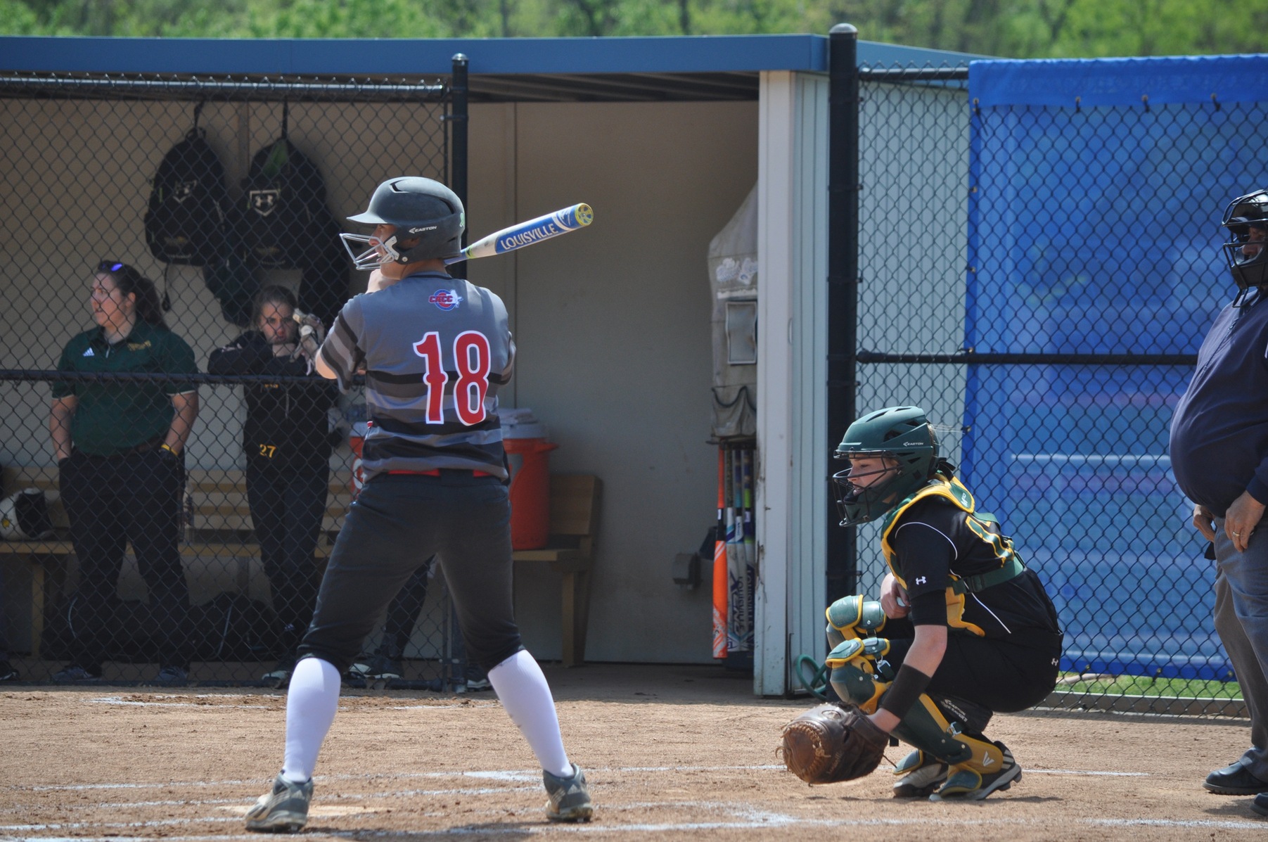 SOFTBALL SPLITS CACC GAMES WITH GOLDEY-BEACOM COLLEGE