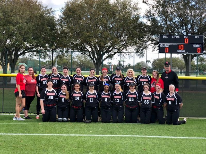 SOFTBALL ENDS FLORIDA TRIP WITH LOSSES TO KENTUCKY WESLEYAN AND LAKE ERIE COLLEGE