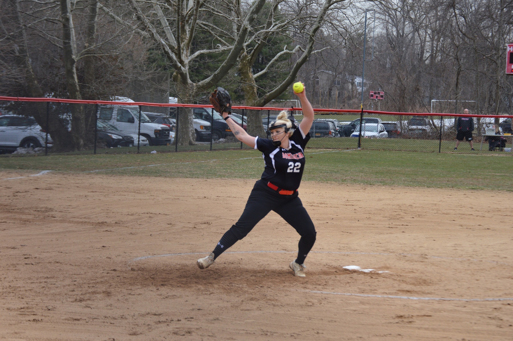 The Lady Chargers swept a CACC double-header over the visiting Warriors of Nyack College in games played this afternoon.