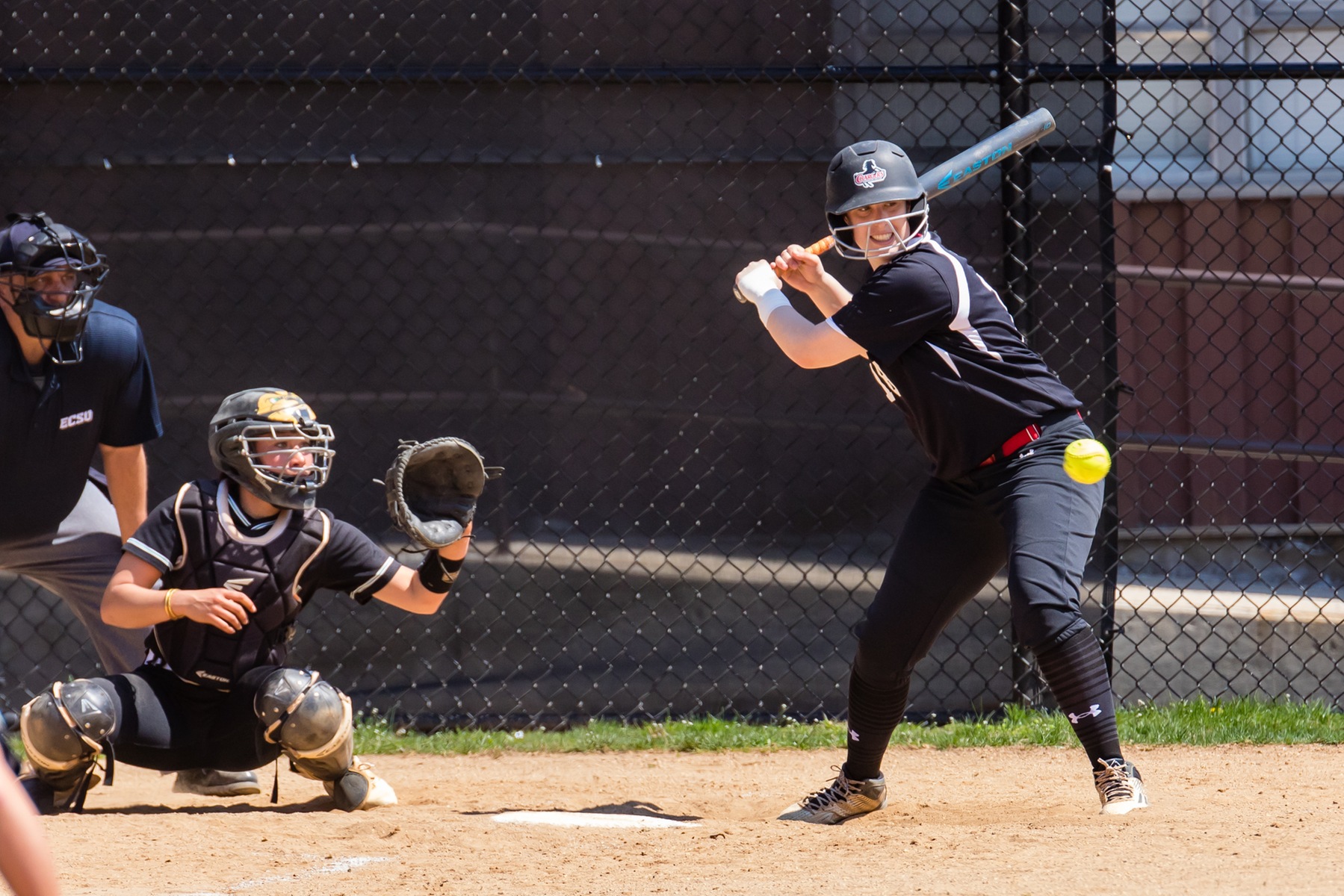Dominican swept a non-conference double-header from host St. Thomas Aquinas College.