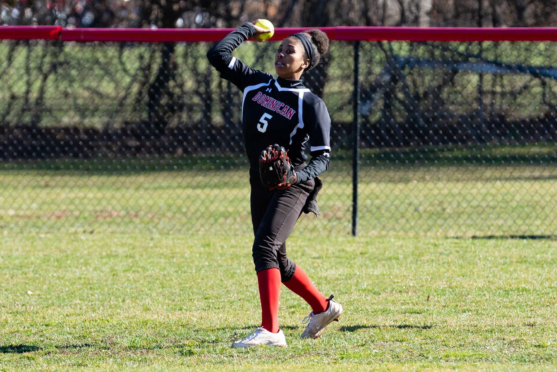 SOFTBALL COMPLETES SWEEP OVER BLOOMFIELD