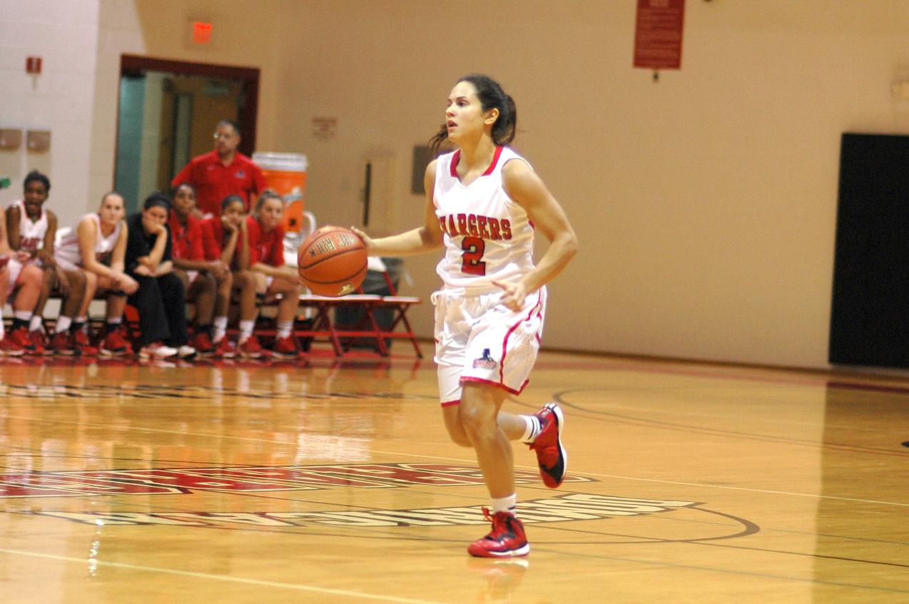 LADY CHARGERS EDGED IN OVERTIME BY CALDWELL UNIVERSITY