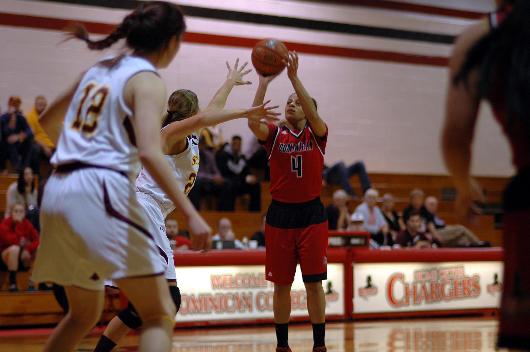 DEVILS RALLY TO EDGE LADY CHARGERS