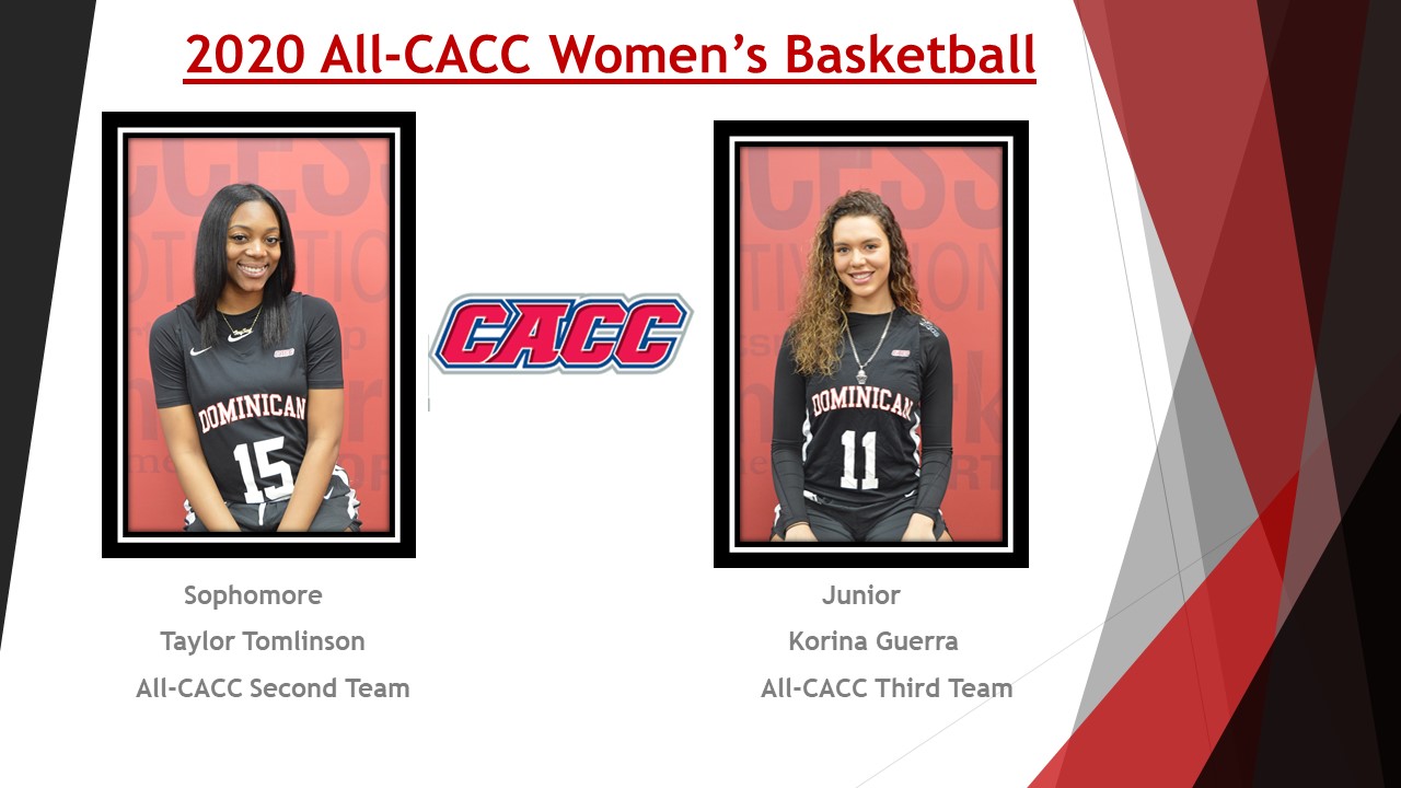 TOMLINSON AND GUERRA NAMED TO 2020 ALL-CACC WOMEN'S BASKETBALL TEAMS