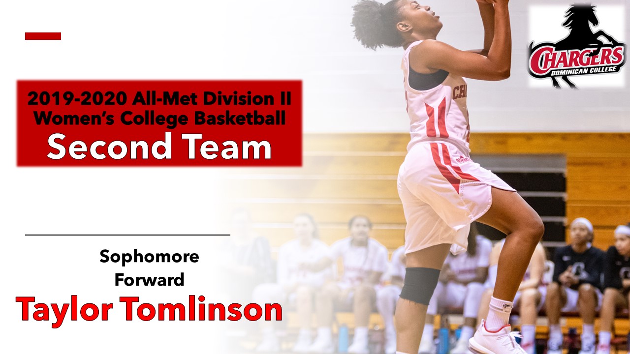 TOMLINSON NAMED TO ALL-MET DIVISION II WOMEN'S COLLEGE BASKETBALL SECOND TEAM