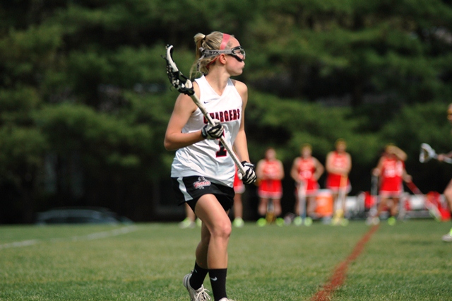 LADY CHARGERS LACROSSE BEATS CHESTNUT HILL COLLEGE