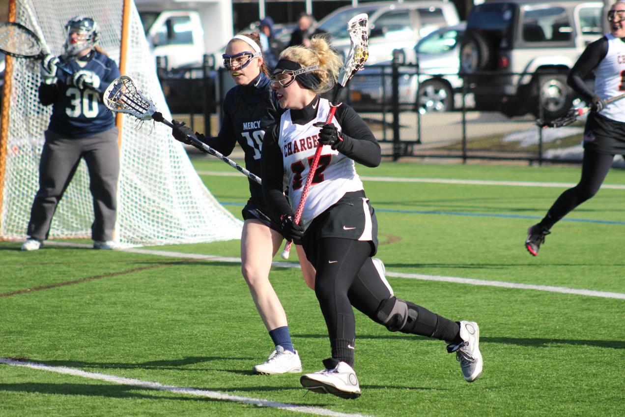 SECOND HALF LEADS PUPLE KNIGHTS OVER WOMEN'S LACROSSE