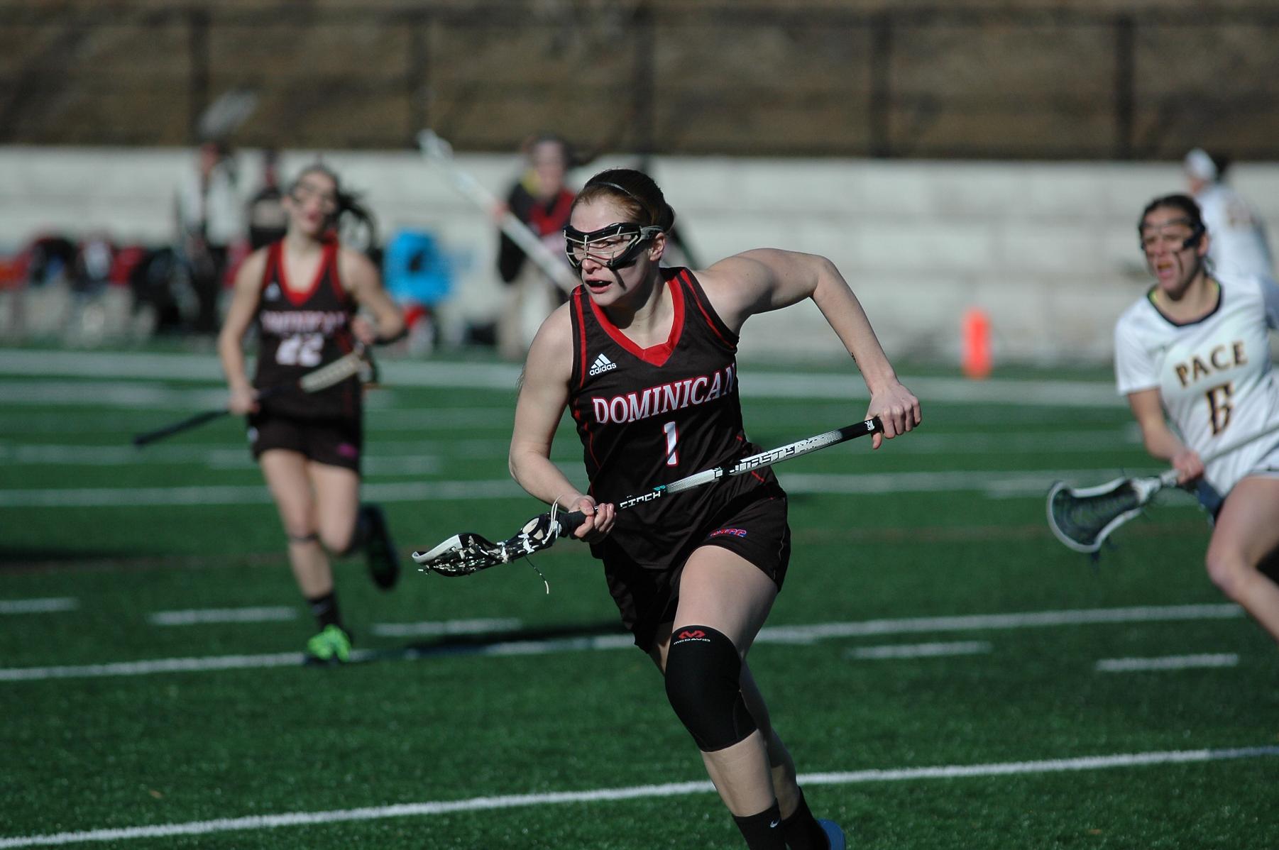 FIRST HALF RUN LEADS SPARTANS OVER WOMEN'S LACROSSE