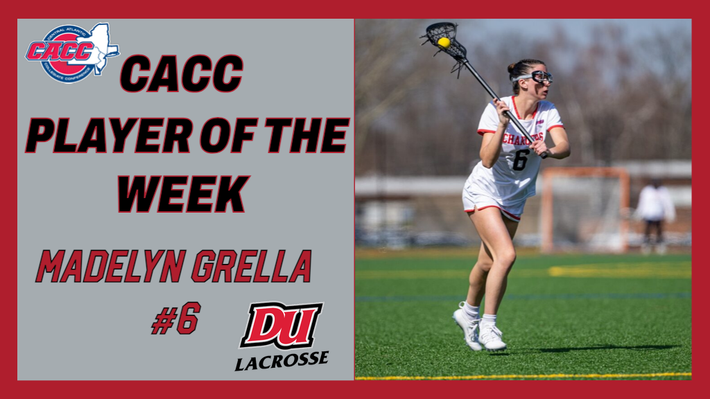 GRELLA TABBED CACC PLAYER OF THE WEEK