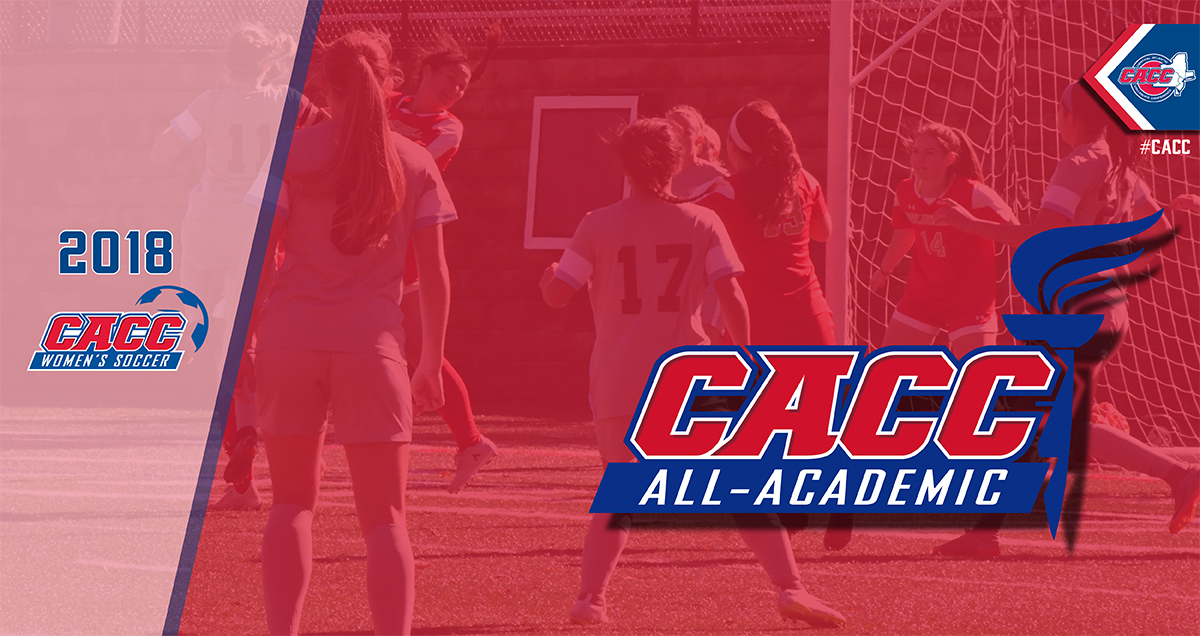 64 STUDENT-ATHLETES NAMED TO 2018 CACC WOMEN'S SOCCER ALL-ACADEMIC TEAM