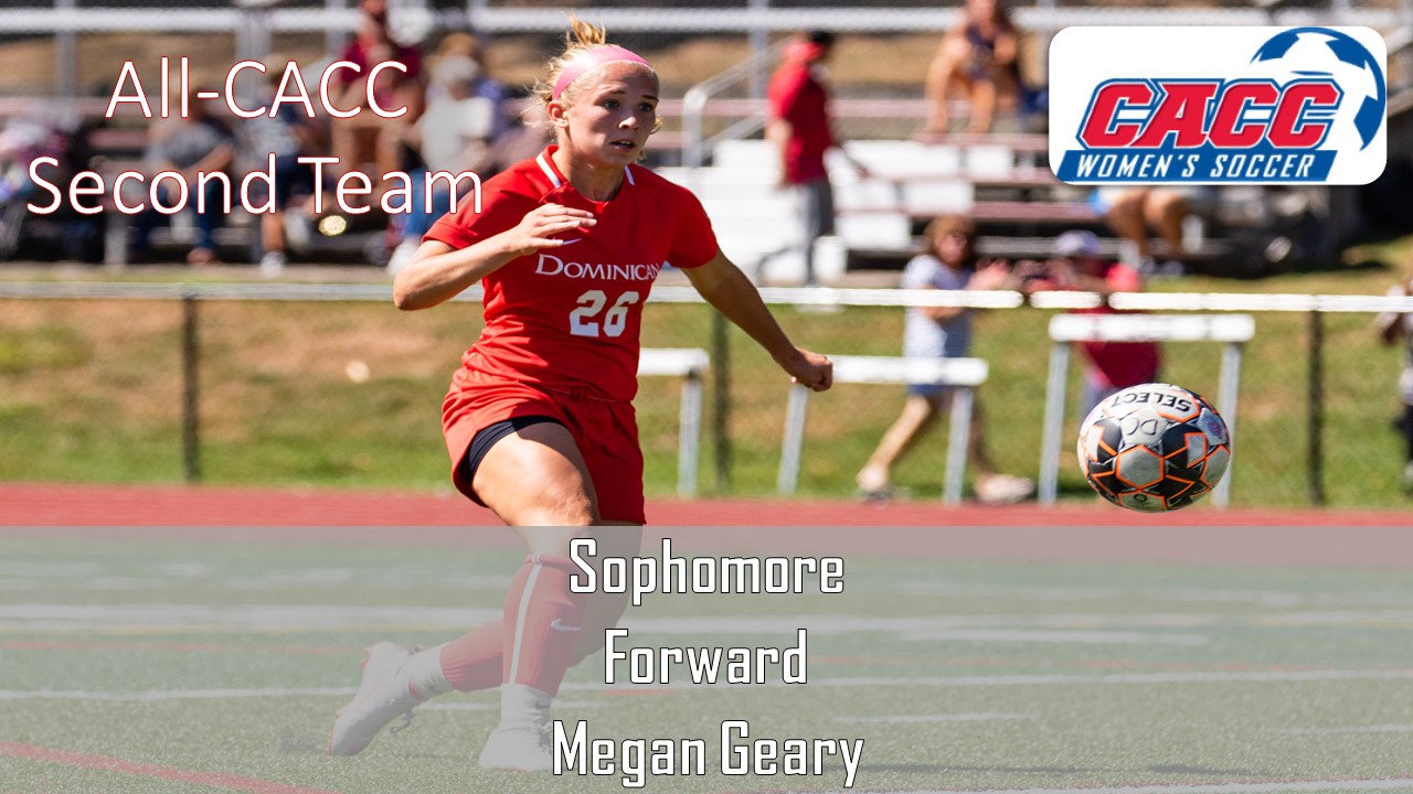 GEARY RECEIVES ALL-CACC HONORS