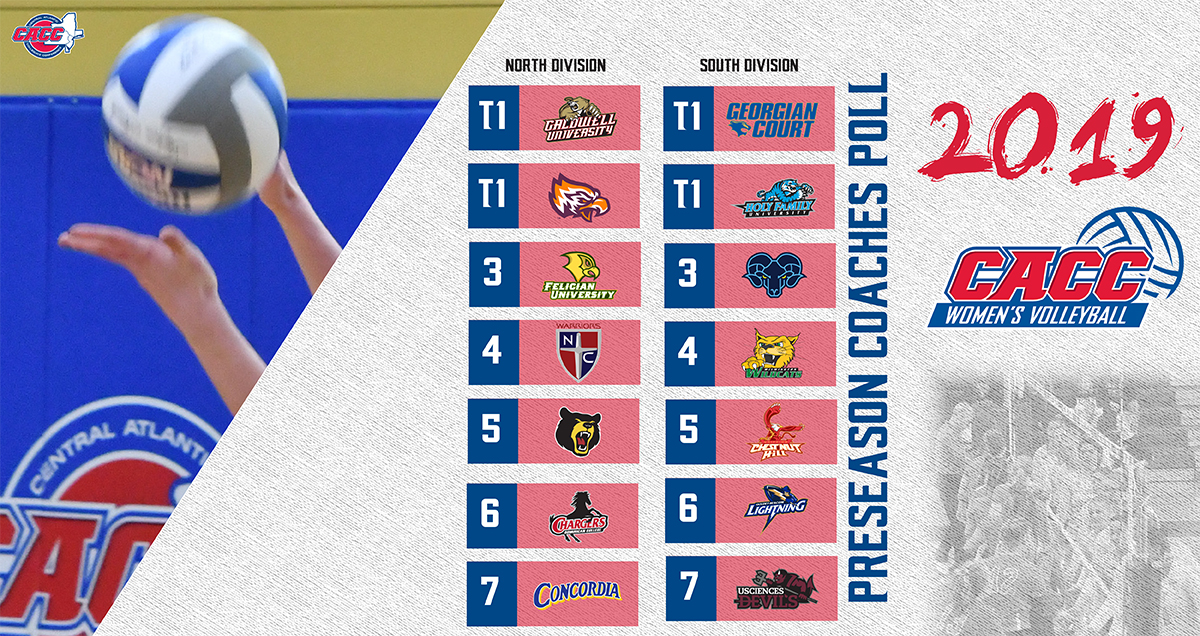 2019 CACC WOMEN'S VOLLEYBALL PRESEASON POLL RELEASED