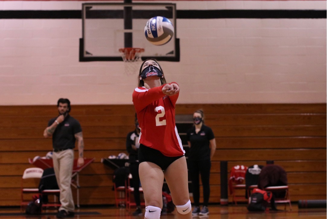 VOLLEYBALL EARNS FIRST CACC WIN OF THE SEASON
