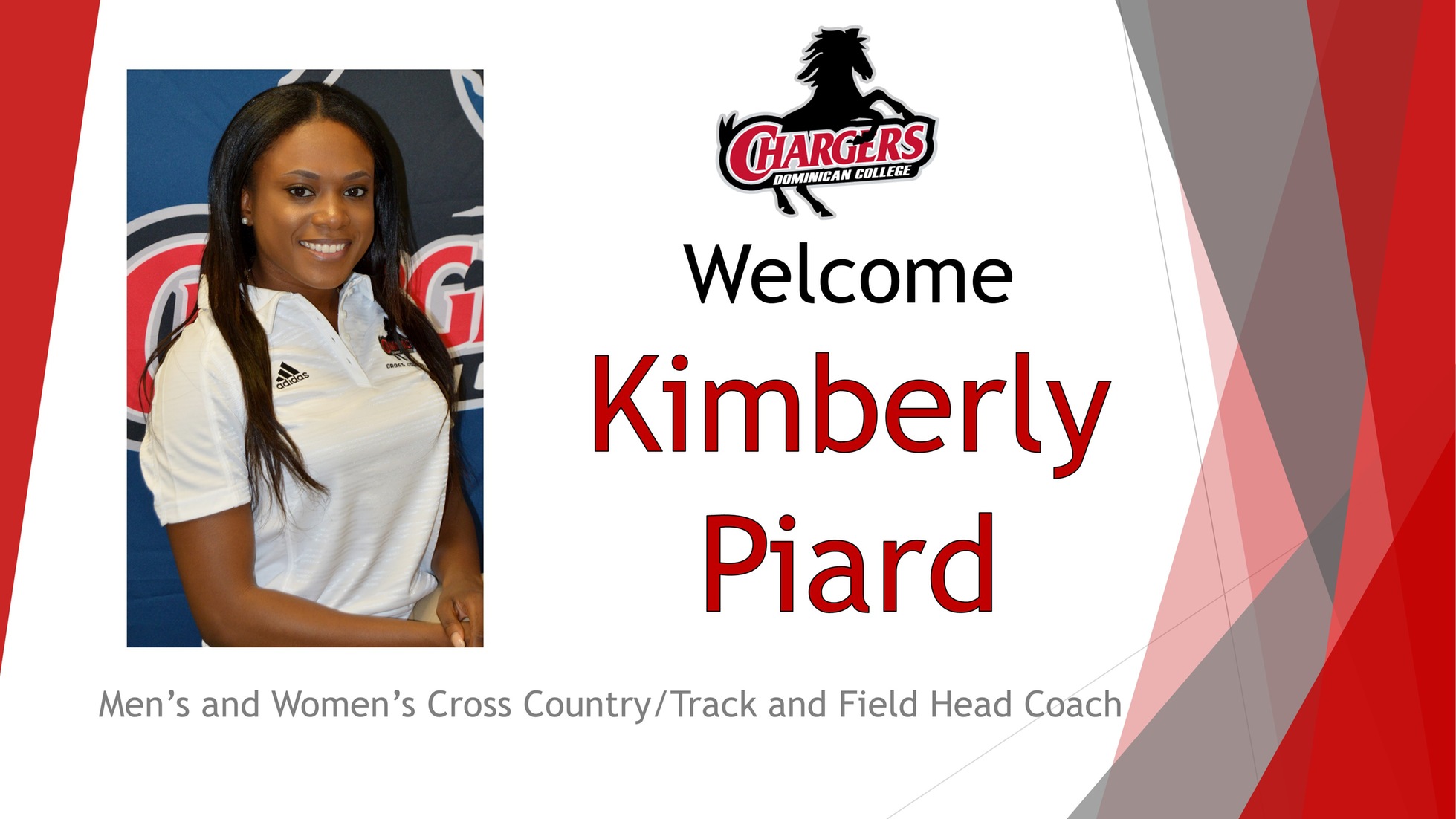 PIARD NAMED HEAD MEN’S AND WOMEN’S CROSS COUNTRY/TRACK AND FIELD COACH